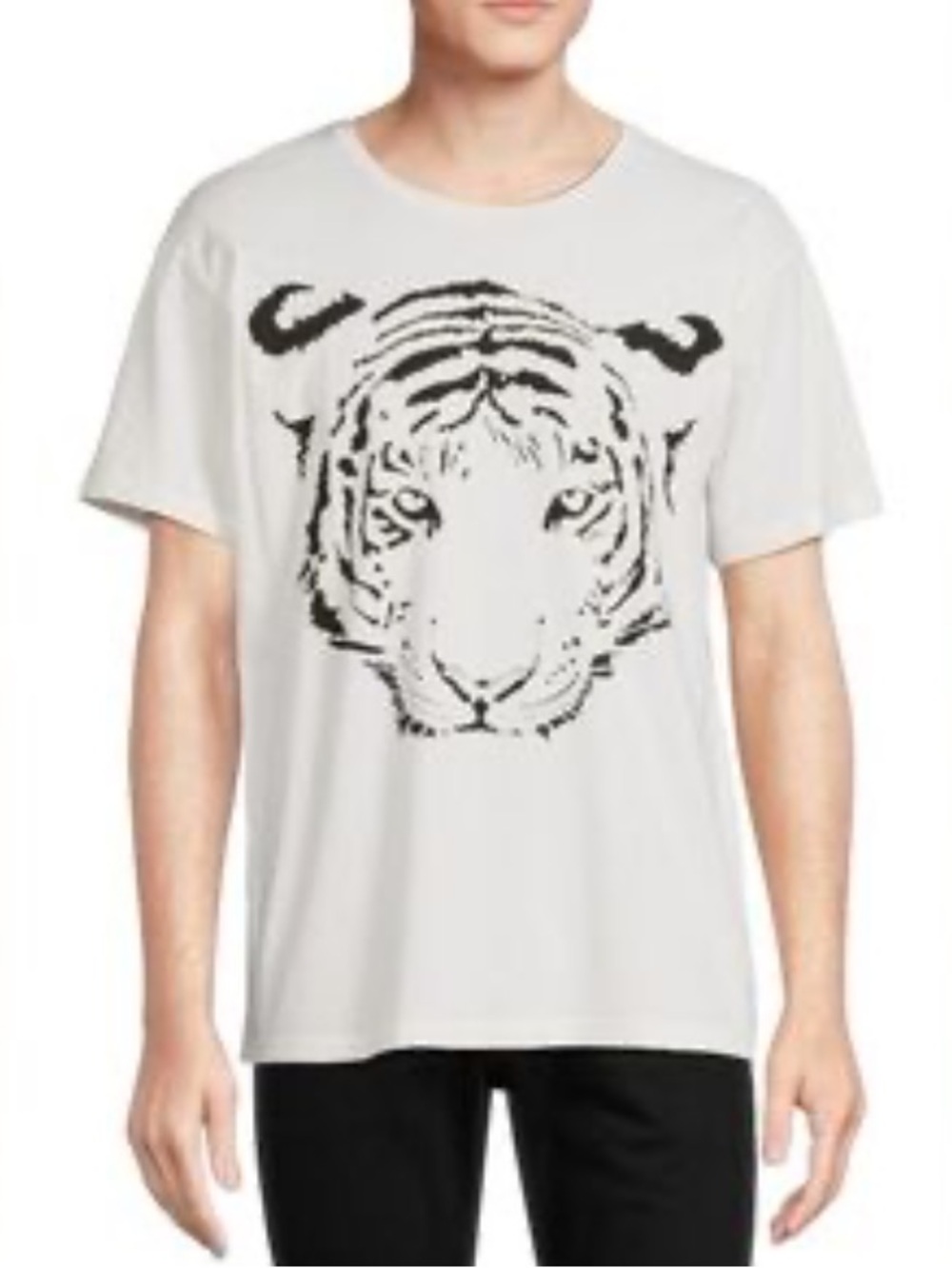 Free People Retrobrand Tee with Tiger Graphic - NWT - M